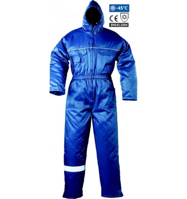 BUZO 57619 BEAVER COMB, anti frio poliéster/algodón azul